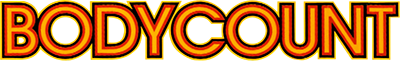 Bodycount logo for Sega Mega Drive